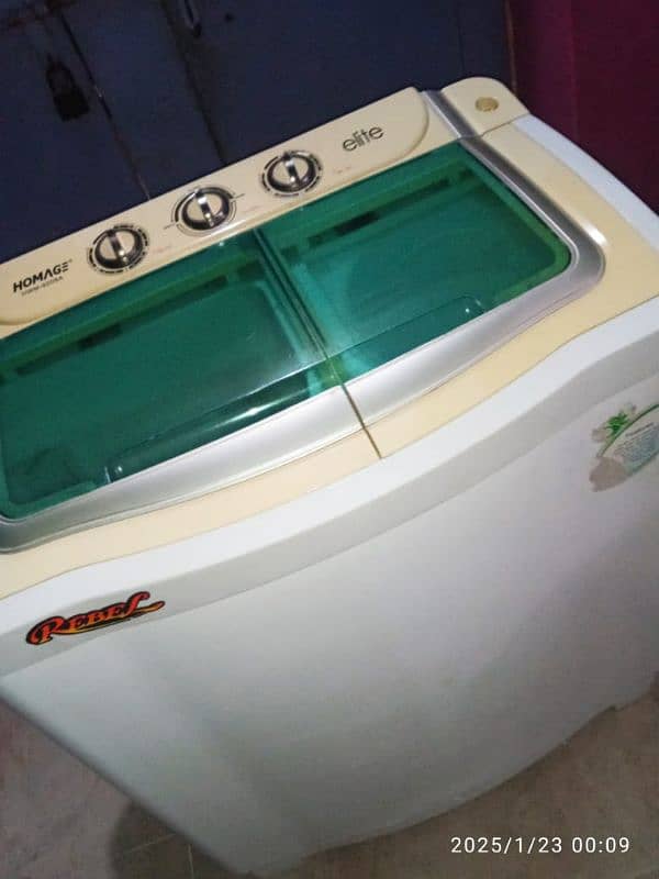 Kenwood homege washing machine twin tub model number KWM920SA Elite 3