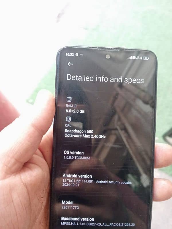 Selling redmi note 11 pta approved 3