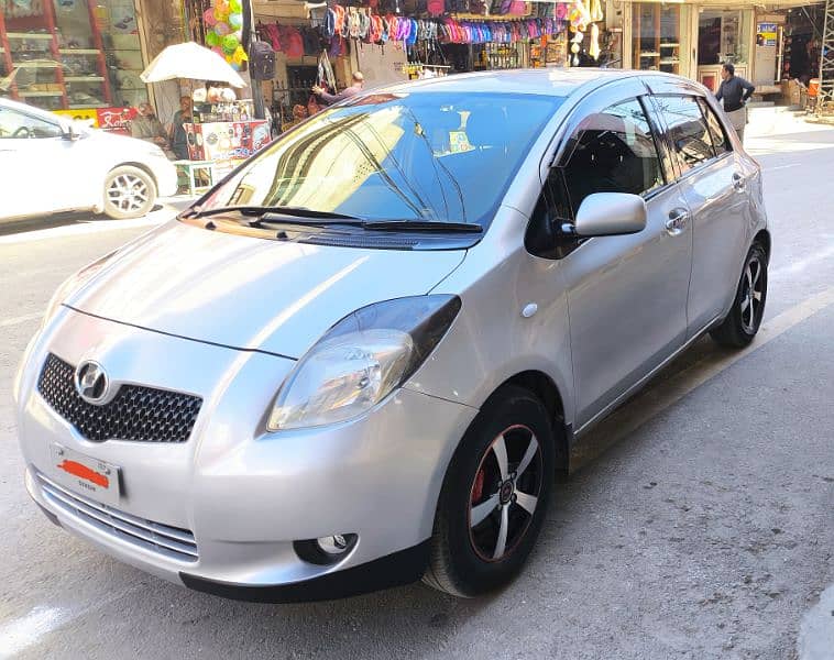 Toyota Vitz 2007 model 2012 import 2012 registration 1