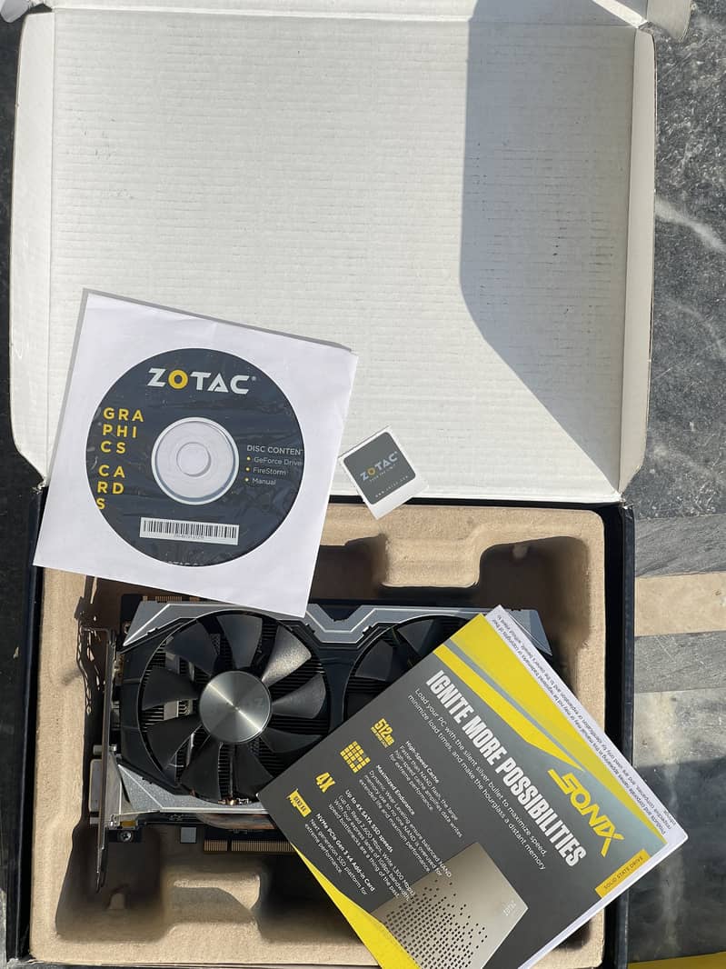 Zotac GTX 1070 8 Gb 256 Bit with complete Box 6