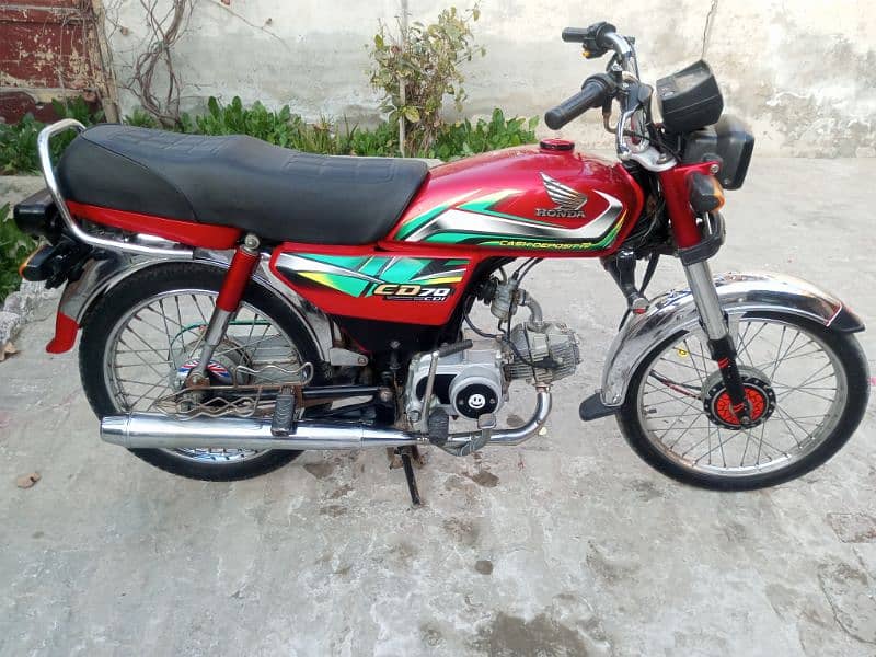 Honda CD 70 bike for sale all documents 0