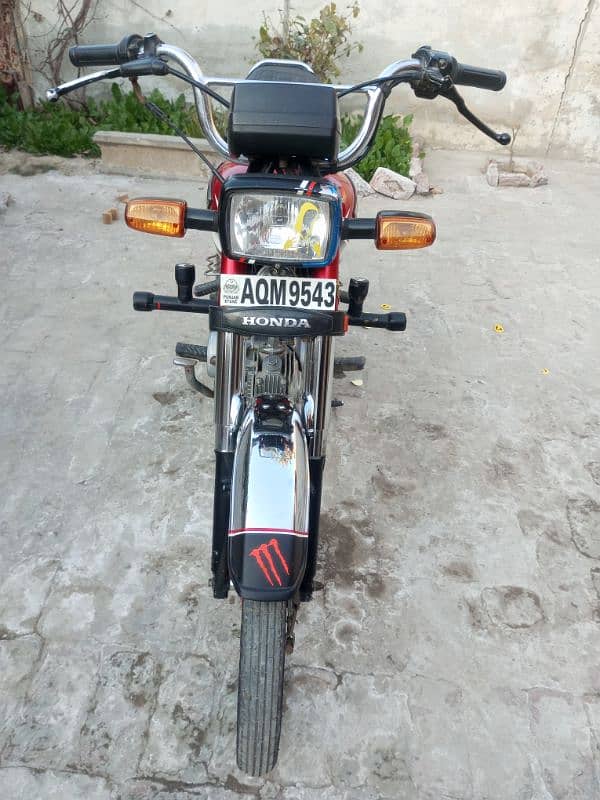 Honda CD 70 bike for sale all documents 2