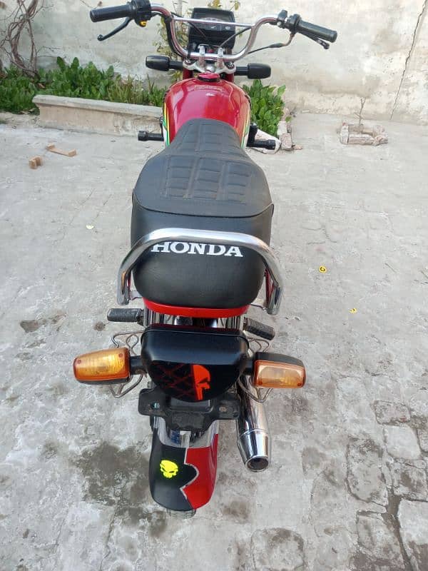 Honda CD 70 bike for sale all documents 3