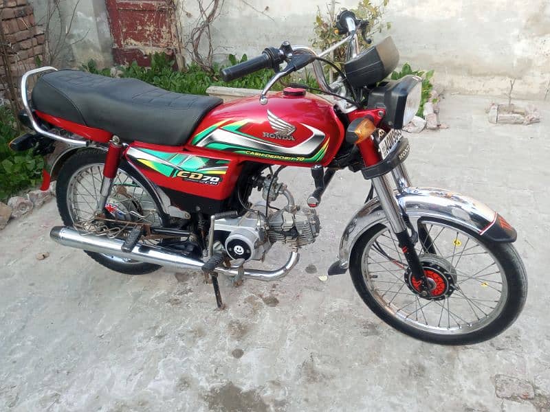 Honda CD 70 bike for sale all documents 4