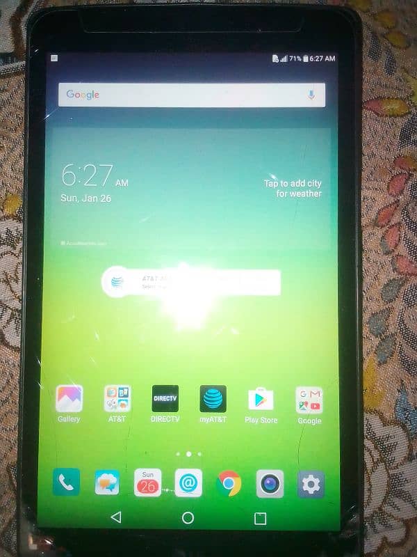 LG 8inch tablet 32 gb memory 3