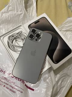 IPHONE 15 PRO MAX 256GB HK NATURAL TITANIUM