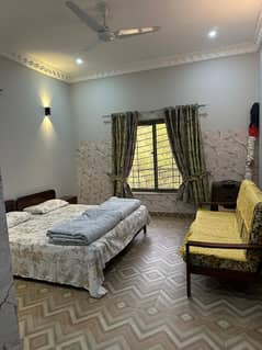 6 Marla Luxury Semi Furnished Upper Portion Available For Rent in Rafi Block Bahria Town Lahore