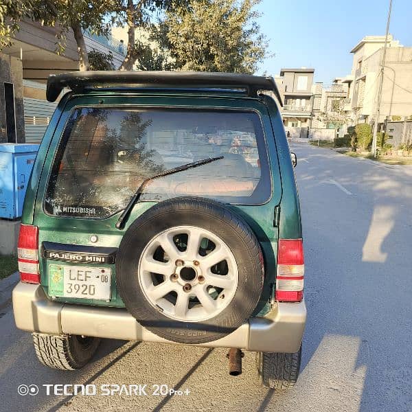 Mitsubishi Pajero Mini 2008 8