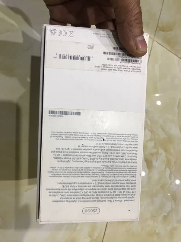 iPhone 7plus 256gb pta approved 10/10 conditions 8