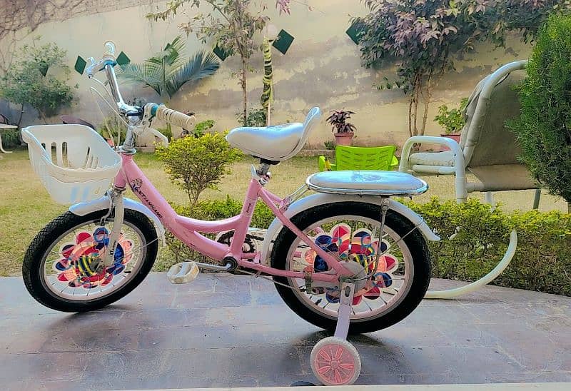 16 Size Barbie Frozen Pink Imported Cycle 0