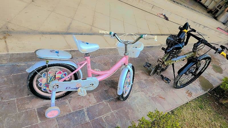 16 Size Barbie Frozen Pink Imported Cycle 1