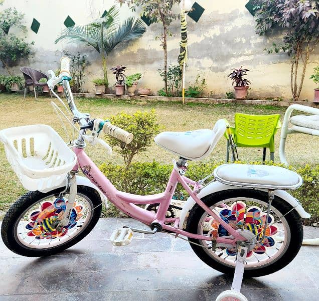 16 Size Barbie Frozen Pink Imported Cycle 4