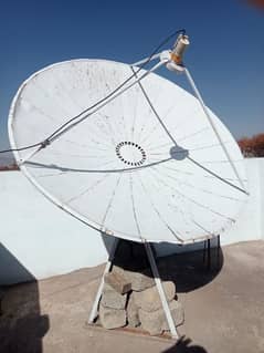 Dish Antena,Reciver and TV