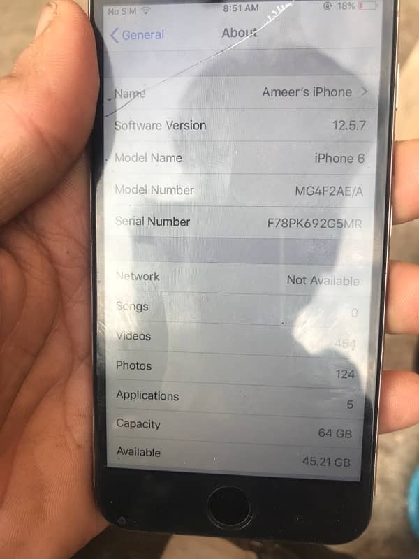 IPHONE 6  64gb 6