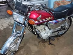 Honda CG125 silver addition