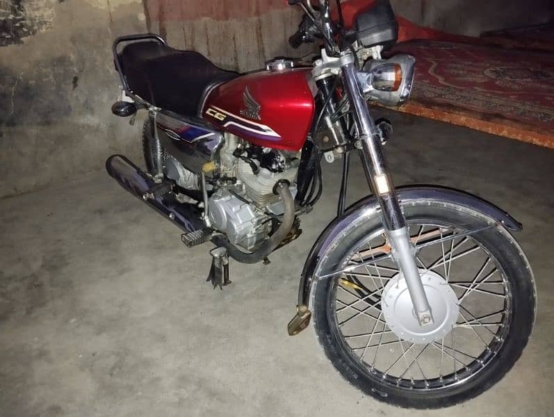 Honda CG125 silver addition 1