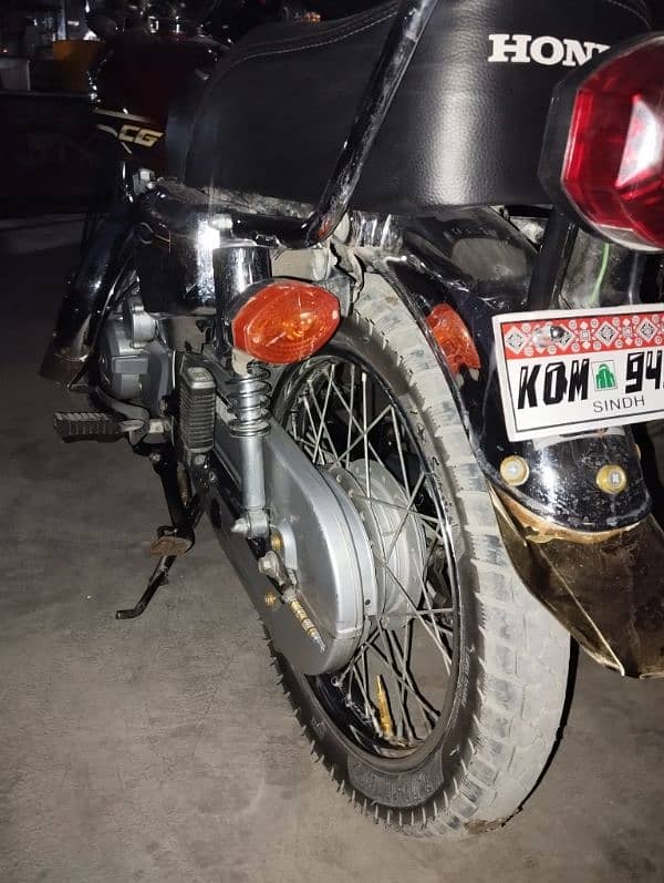 Honda CG125 silver addition 2