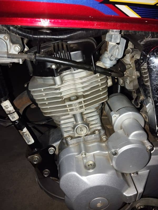 Honda CG125 silver addition 5