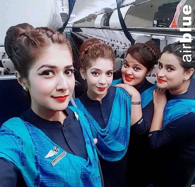 Need Staff for Air Blue Flight attendants 0