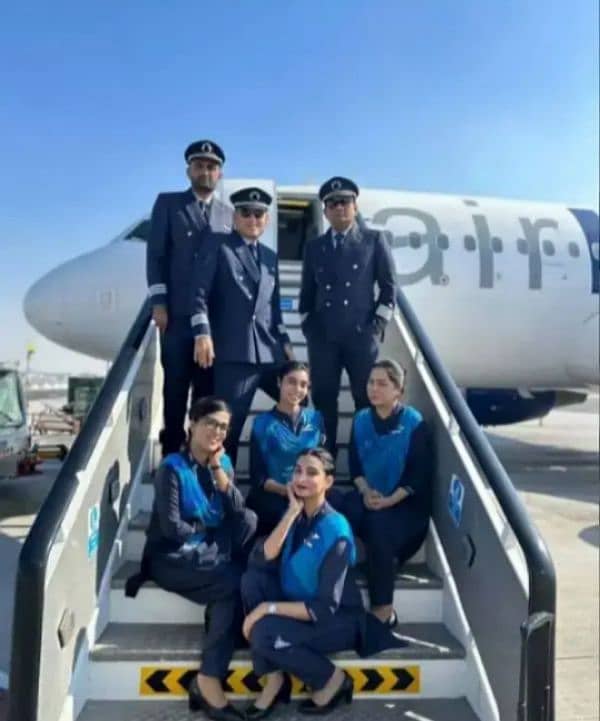 Need Staff for Air Blue Flight attendants 4