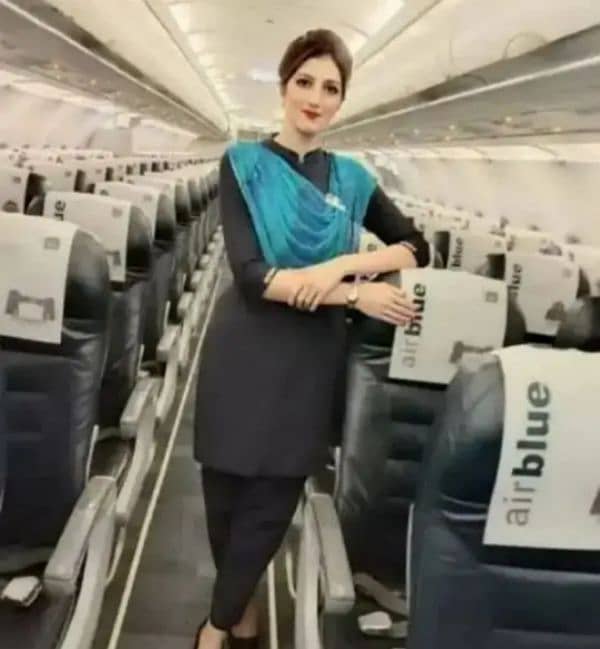 Need Staff for Air Blue Flight attendants 10