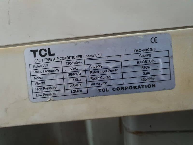 TCL Split AC 1