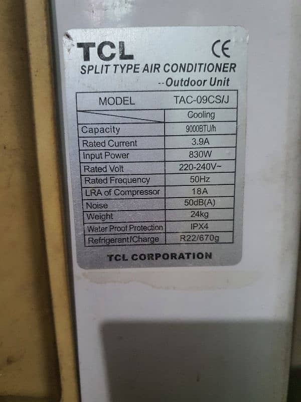 TCL Split AC 3