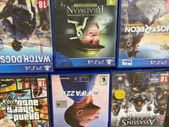 playstation 4 fat with 7 games