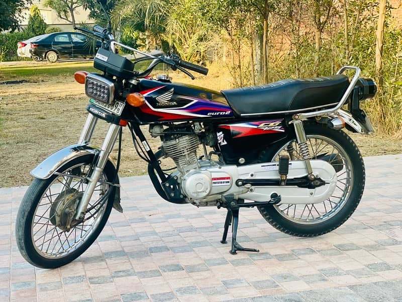 Honda CG 125 Model 2017B Black Edition 8