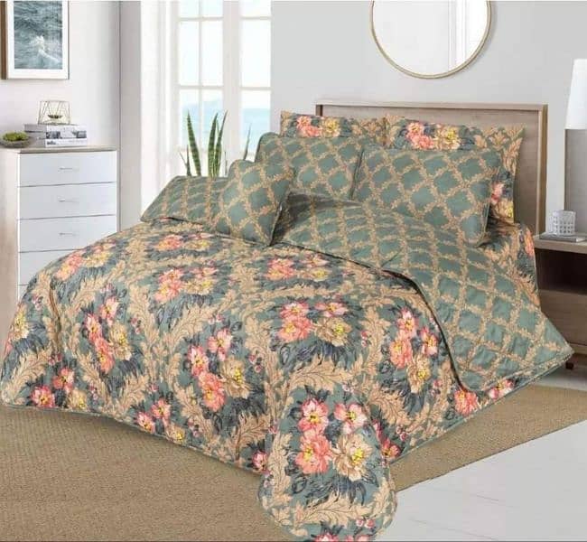 7 piece comforter and single baby comforter 7