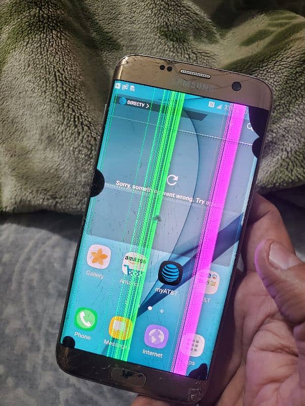 Samsung s7 edge pta official ha single sim ha pora touch ok ha 2