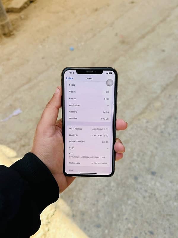 Iphone xsmax 64 GB 80 health 2