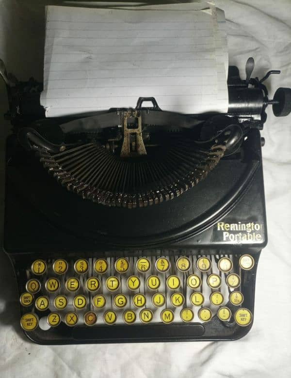 Remington typewriter potable 2