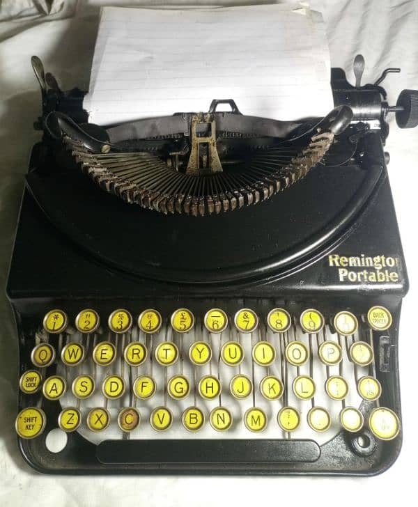 Remington typewriter potable 7