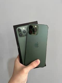 i phone 13 pro max 256gb pta approved jv green colour