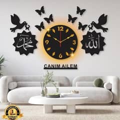 3D wall clocks