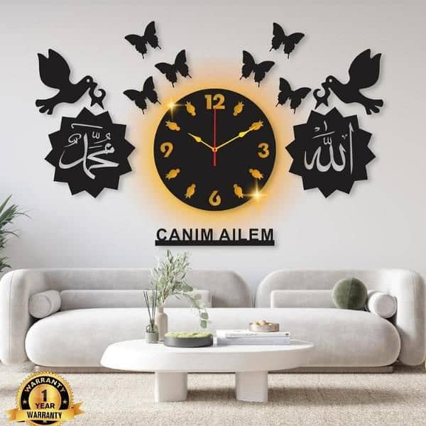 3D wall clocks 0