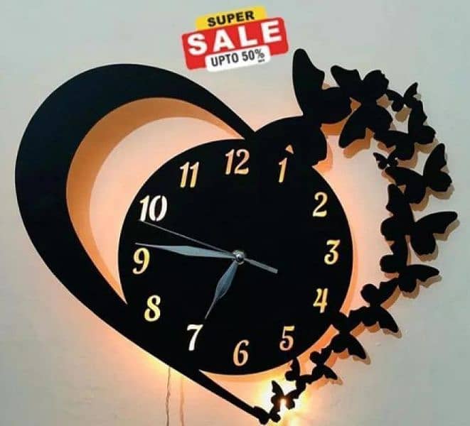 3D wall clocks 1