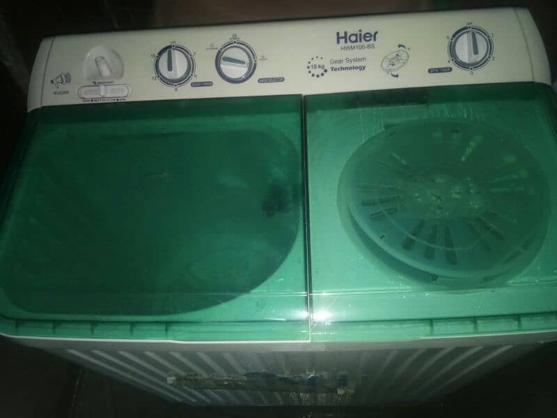 Haier washing machine 6 month use 0