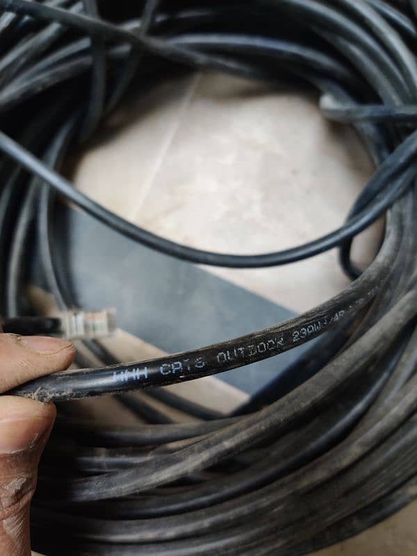 CAT 06 internet cable 40 meters 1