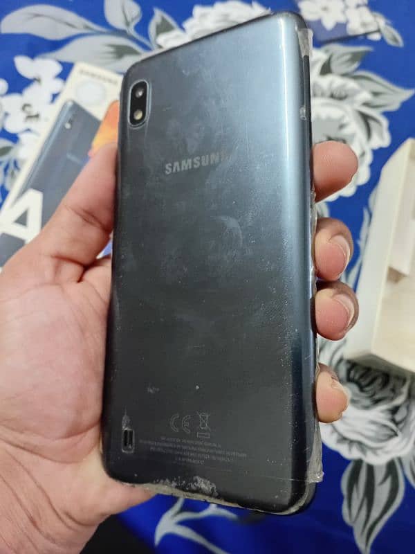 Samsung a10 with box 5