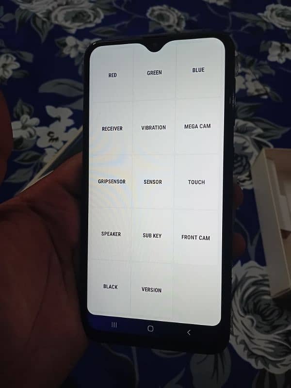 Samsung a10 with box 6