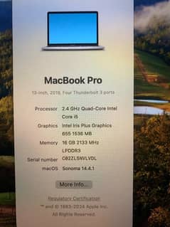 macbook pro 2019 i5 16gb 256gb