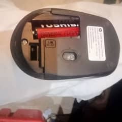 mouse with battery