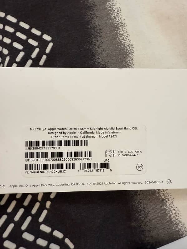 Apple Watch Series 7 45 mm midnight Black 4