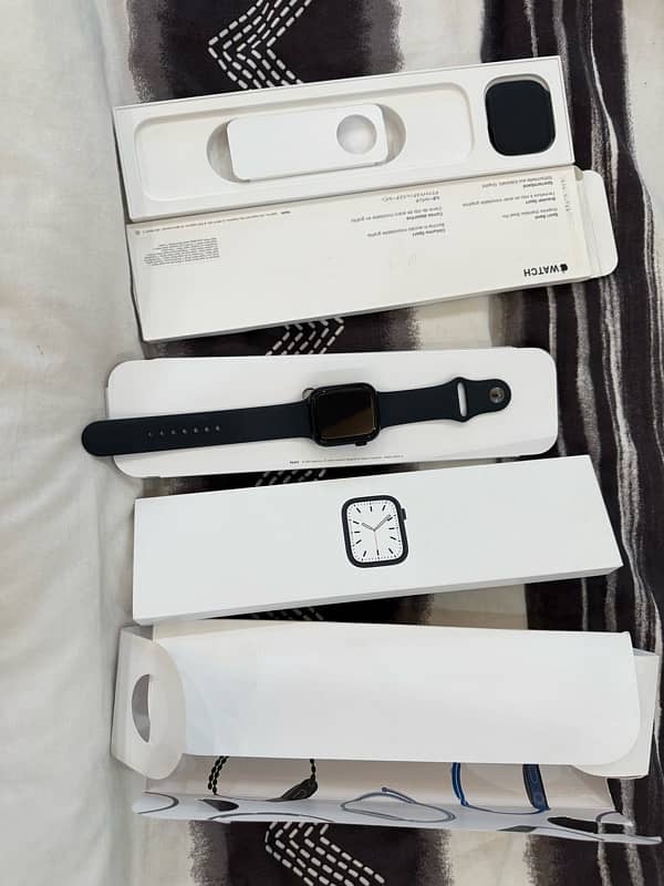 Apple Watch Series 7 45 mm midnight Black 0