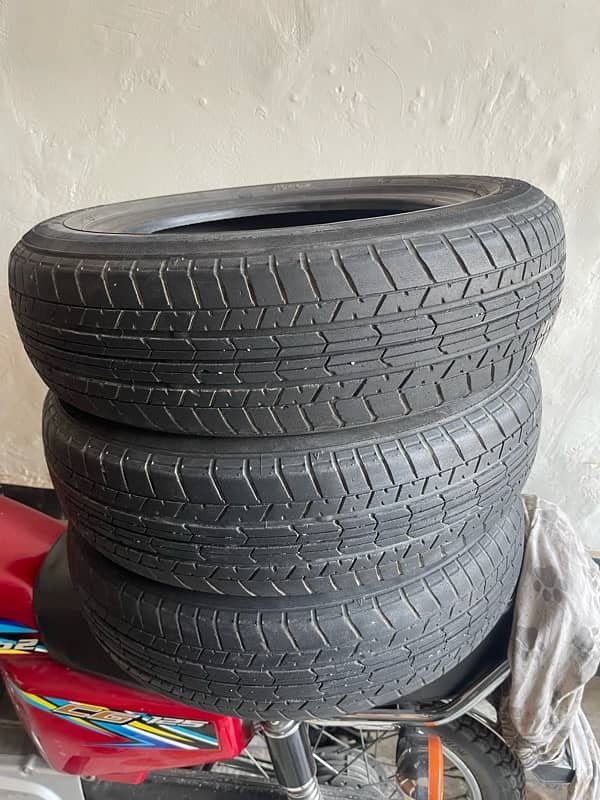 Used Yokohama 155-55-R14 Genuine Japanese 2