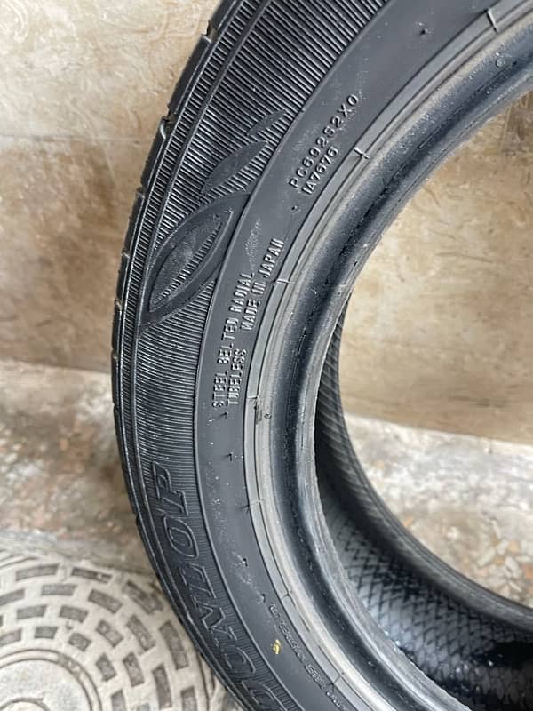 Used Yokohama 155-55-R14 Genuine Japanese 4