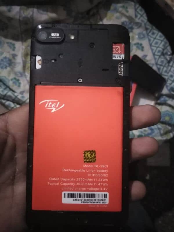 itel A25 PRO all ok pta approved low price 6