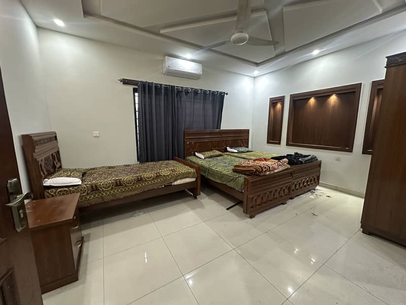 10 marla 2 bed plus drawing furnished upper portion sector A DHA 2 Islamabad for rent 5